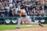 Lance McCullers pitching during last years Division Series - Astros v Chicago White Sox - Game Four